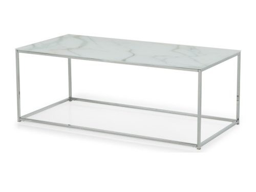 Budapest bútor webáruház Győr - Dohányzóasztal Concept 55 204 (Szürke + Fehér) - Bútor | Dohányzóasztalok olcsó bútorok