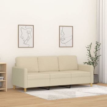 Bútor Győr Sopron bútor webáruház 3 személyes krémszínű szövet kanapé 180 cm