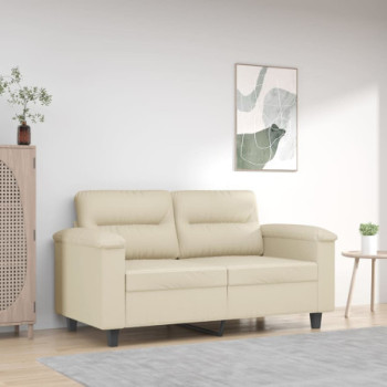 Bútor Győr Sopron bútor webáruház 2 személyes krémszínű műbőr kanapé 120 cm