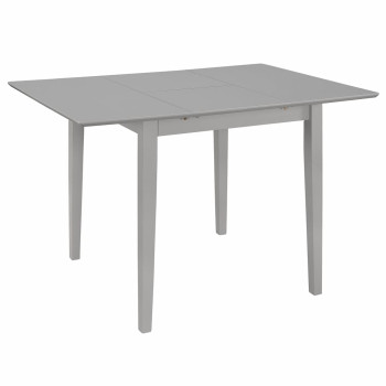 Bútor Győr Sopron bútor webáruház Szürke kihúzható mdf étkezőasztal (80-120)x80x74 cm